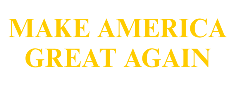 MAGA Hat YELLOW | Make America Great Again Hat | Embroidered Hat