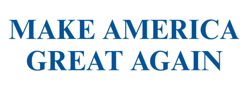 MAGA Hat BLUE Make America Great Again Hat | Embroidered Hat