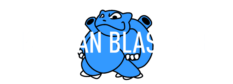 Big Man Blastoise Hat Embroidered Dad Cap