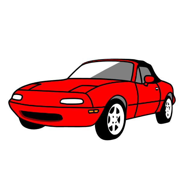 Red Miata Embroidered Dad Hat, JDM Car Baseball Cap, MX5 Miata Gift for Car Enthusiasts, Embroidery Cap for Him