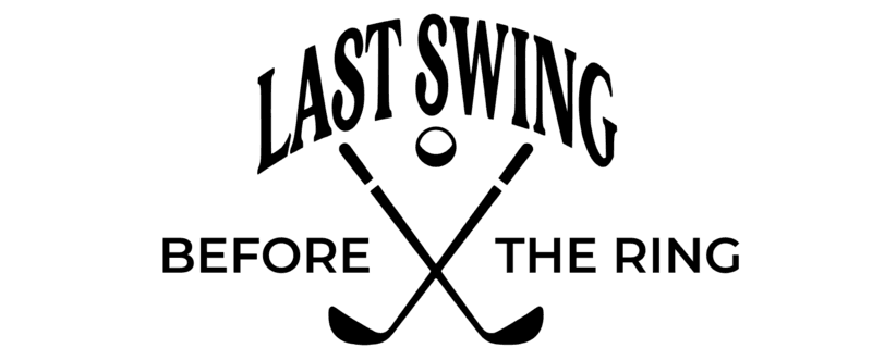 Last Swing Before The Ring Cap, Golf Party Hats, Golf Trip Hat, Golf Rope Hat, Golfing Group Hats, Matching Golf Cap, Golfer Trip Hat