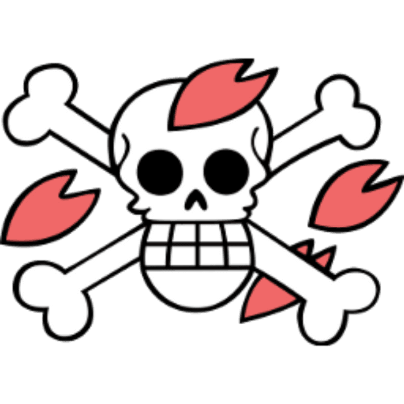 Chopper Cap Anime Embroidered Hat Pink Skull Logo Chopper Jolly Roger Baseball Cap