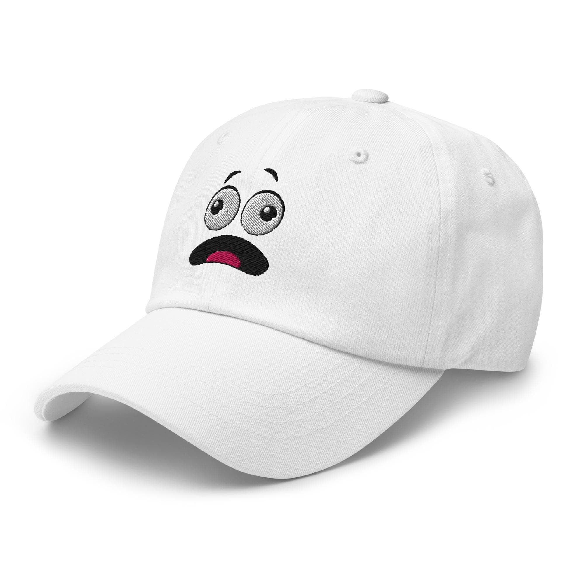 Cartoon Face Embroidered Hat – Cute Character Cap, Fun Cartoon Baseball Hat