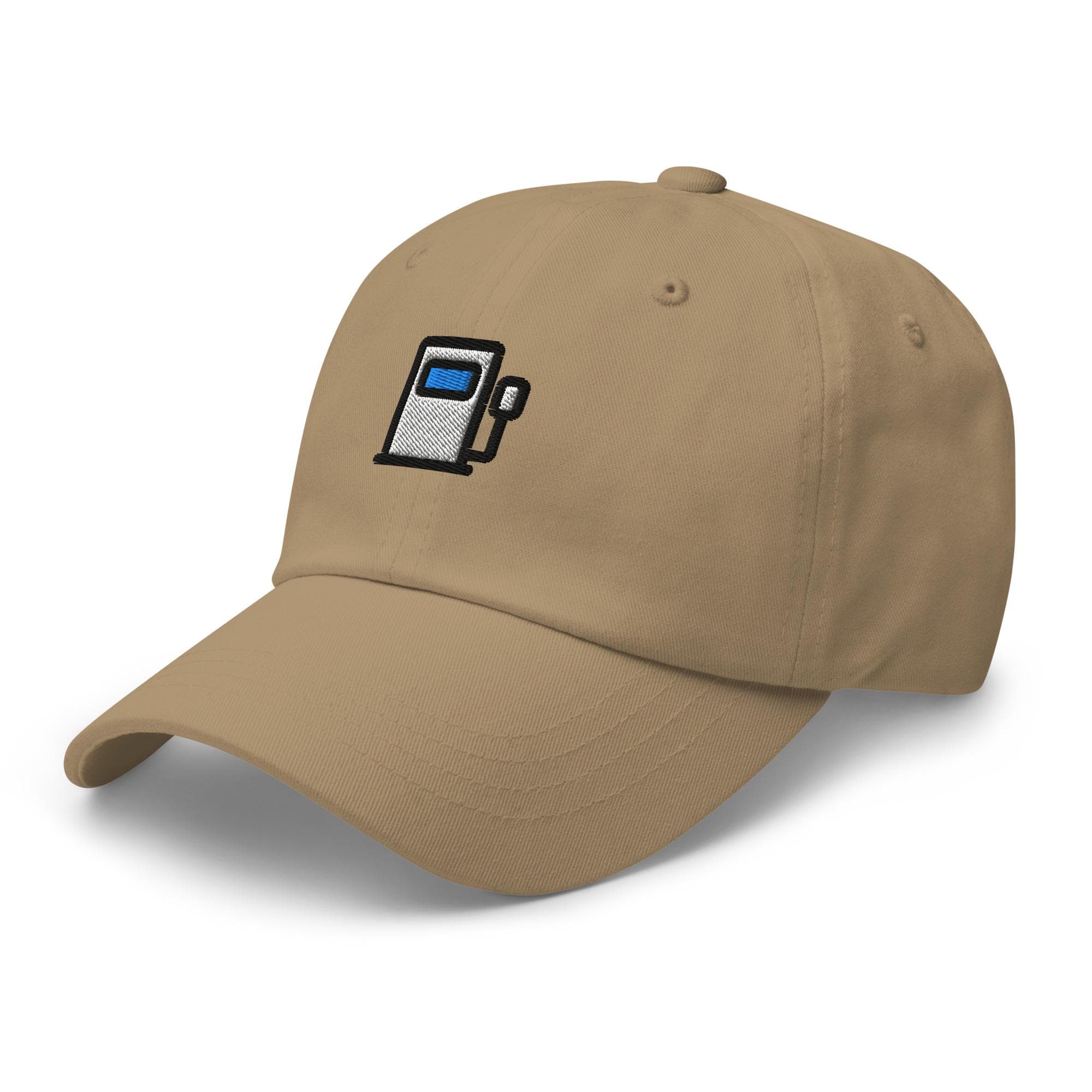 Embroidered Gas Pump Cap – Petrol Station Hat, Car Lover Gift, Retro Gasoline Dad Hat, Mechanic Trucker Style Baseball Cap