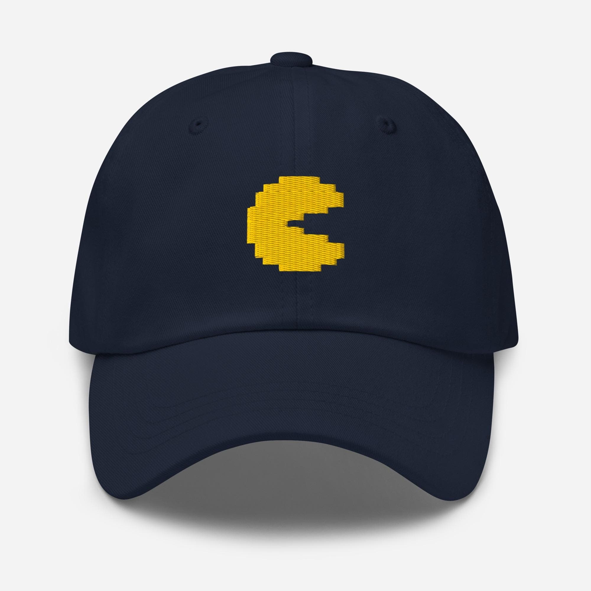 Pac-Man Embroidered Hat – Retro Arcade Gamer Cap, Classic Video Game Dad Hat, Pixel Gaming Style