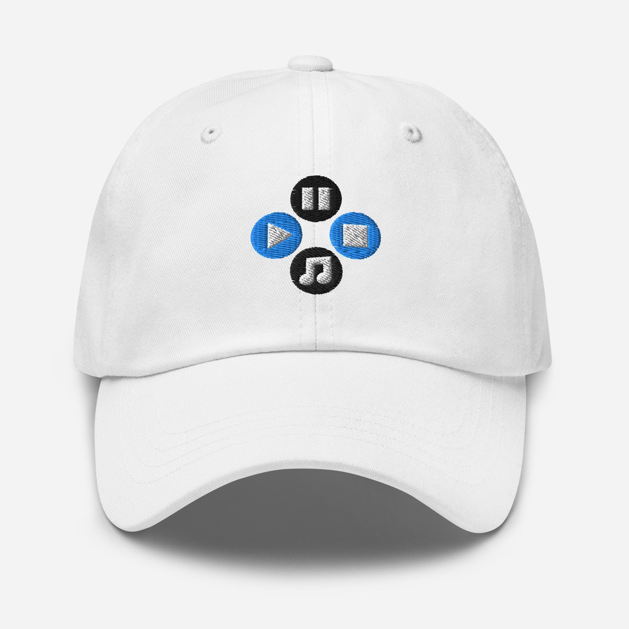 Music Icon Embroidered Cap – Hip Hop Hat, DJ Gift, Music Lover Accessory, Adjustable Baseball Cap