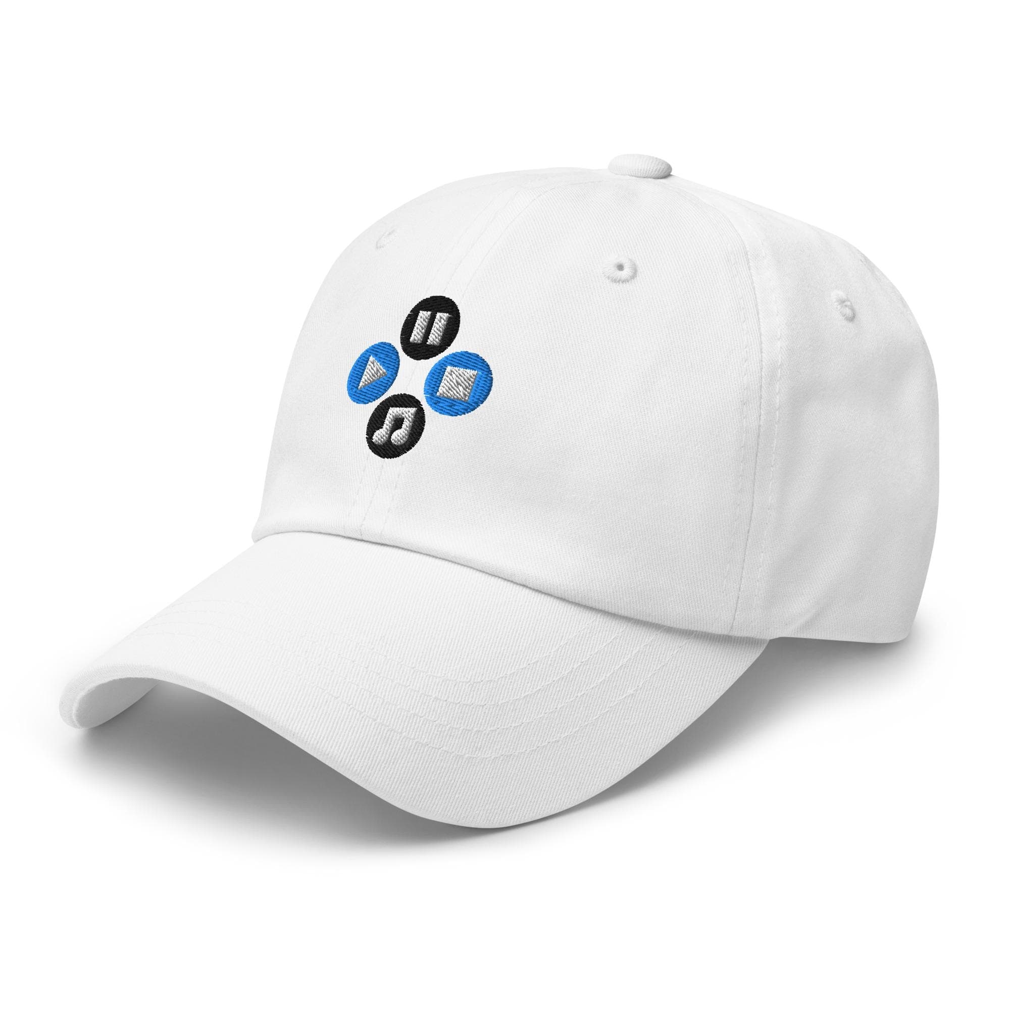 Music Icon Embroidered Cap – Hip Hop Hat, DJ Gift, Music Lover Accessory, Adjustable Baseball Cap