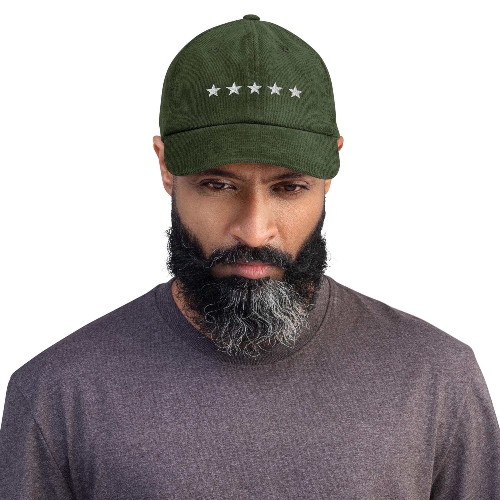 Five Star Corduroy Hat Five Star General Military Hat Five -star insignia rank of general Army Air Force Marine Corps