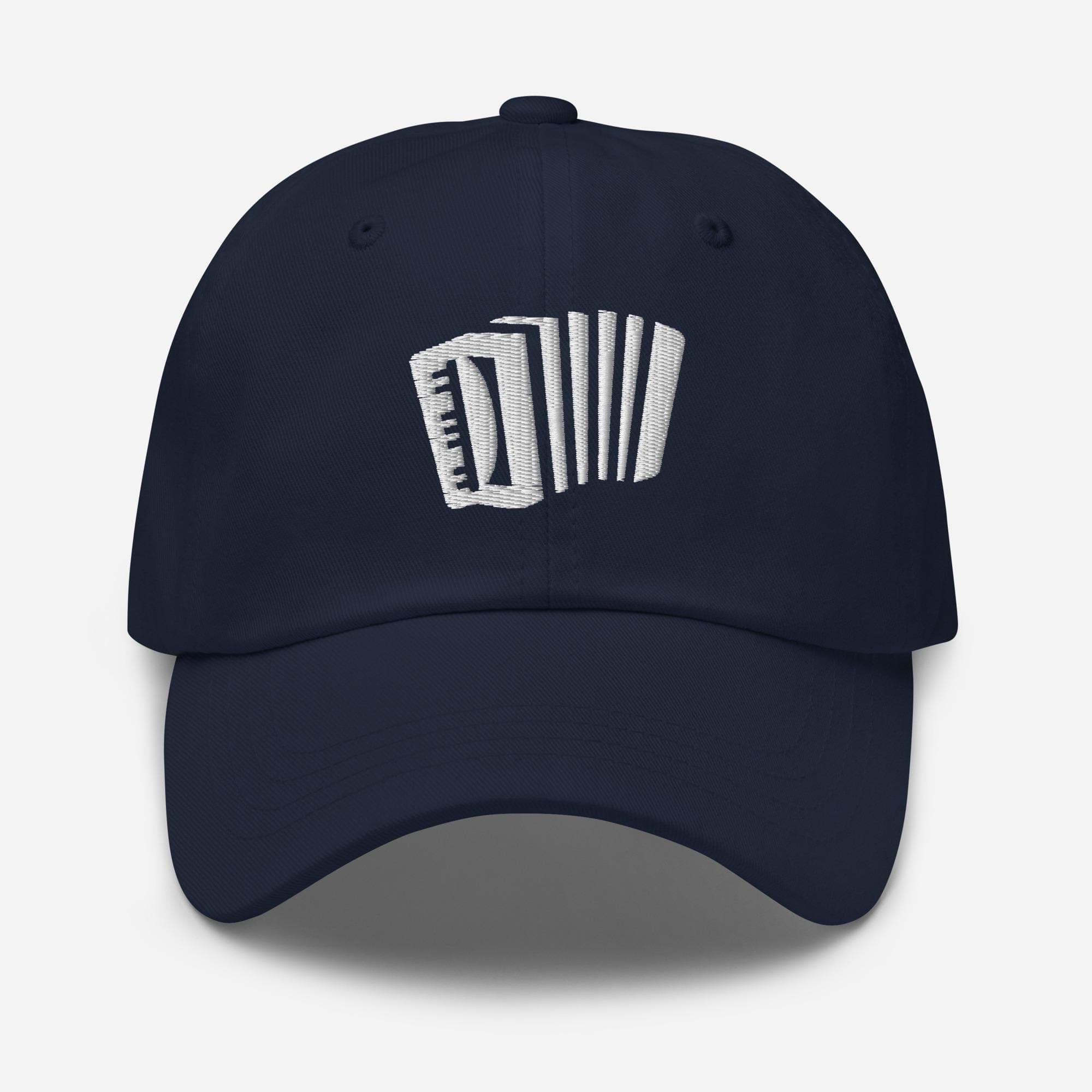 Accordion Hat Embroidered Cap, Music Lover Baseball Cap, Unique Band Gift, Musician Dad Hat