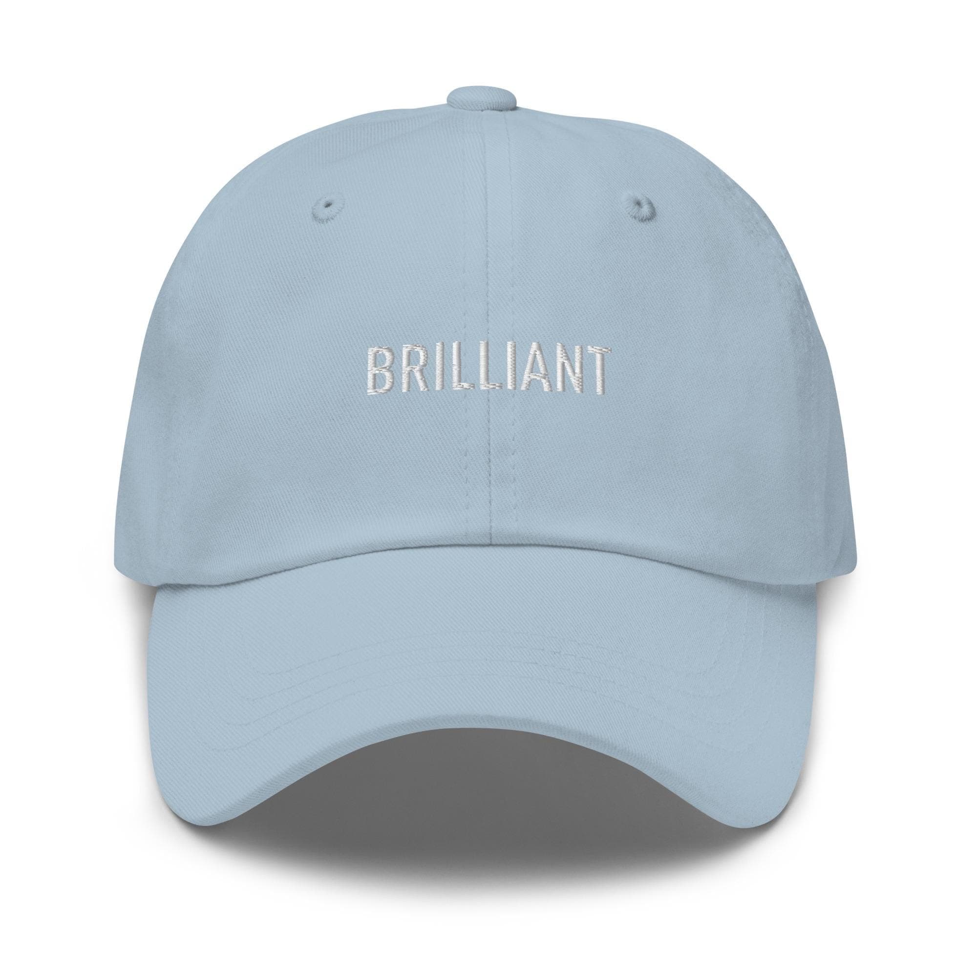 Brilliant Cap Embroidered Hat with Adjustable Strap Metal | Personality Traits Hat | Personality Type | Gift for Friend Dad Cap