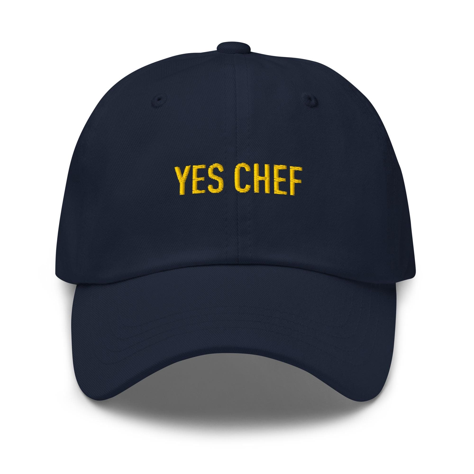 Yes, Chef Hat Embroidered Hat, Yes Chef Cap, Dad Cap, Strapback Cap, Foodie Gift, Dad Gift Culinary Hat