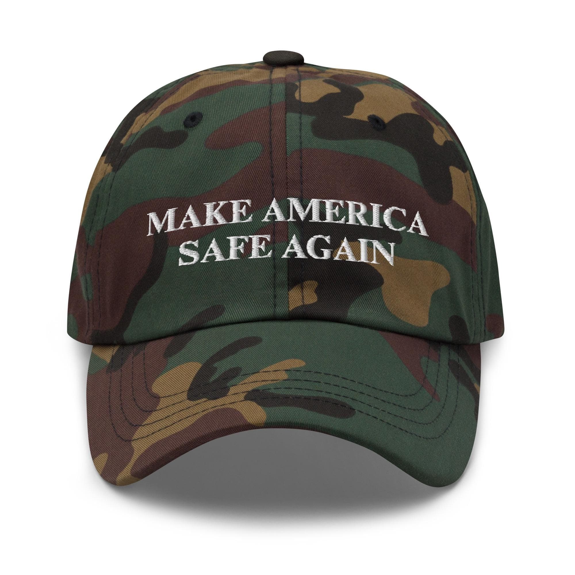 Make America Safe Again Hat Embroidered Hat Make America Great Again MAGA HAT Baseball Hat Red Donald Trump Hat Gift for Friend Gift for Dad