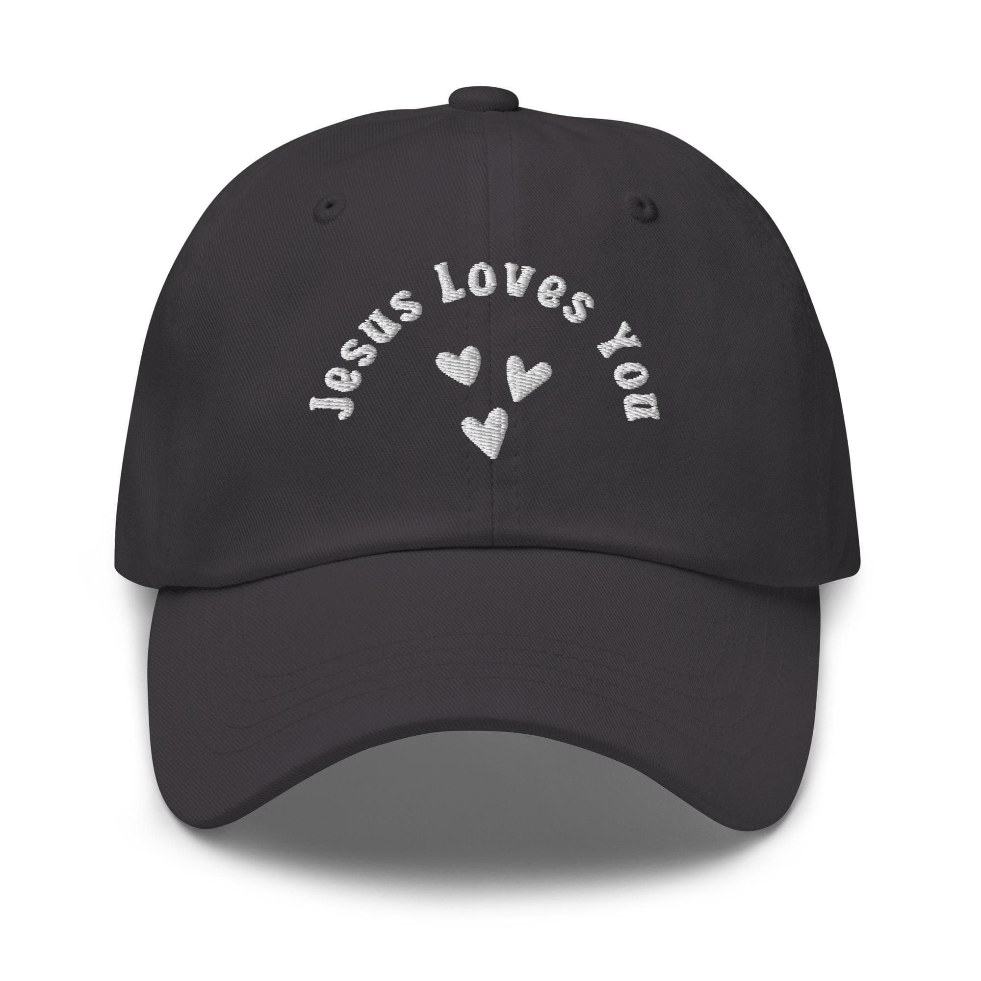 Jesus Loves You Hat Embroidered Hat Christian Hat Jesus Cap Religious Hat Gift for Christian Gift for Friend Gift for Grandma Gift for Mom