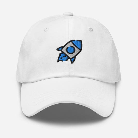 Embroidered Rocket Hat – Cute Space Baseball Cap, Astronaut Rocket Dad Hat, Space Lover Gift
