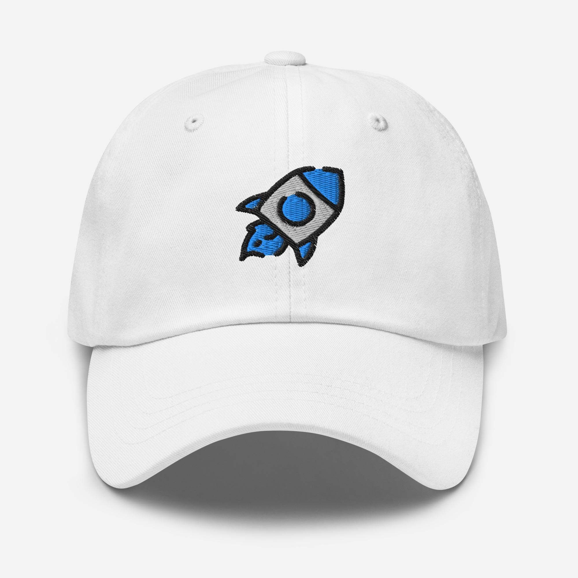 Embroidered Rocket Hat – Cute Space Baseball Cap, Astronaut Rocket Dad Hat, Space Lover Gift