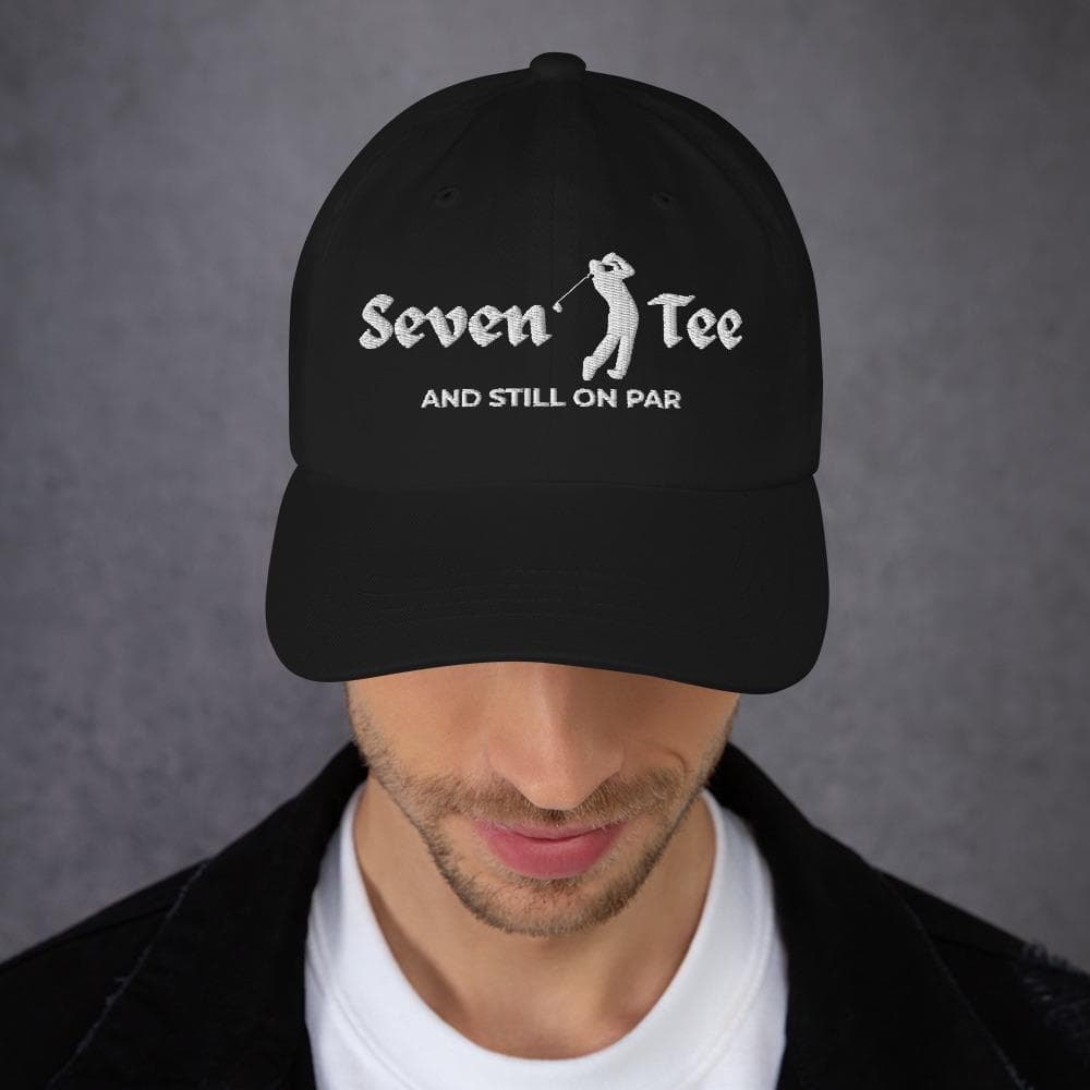 Seventy Golf Dad Cap | Embroidered Baseball Hat | Golf Lover Gift | 70th Birthday Hat