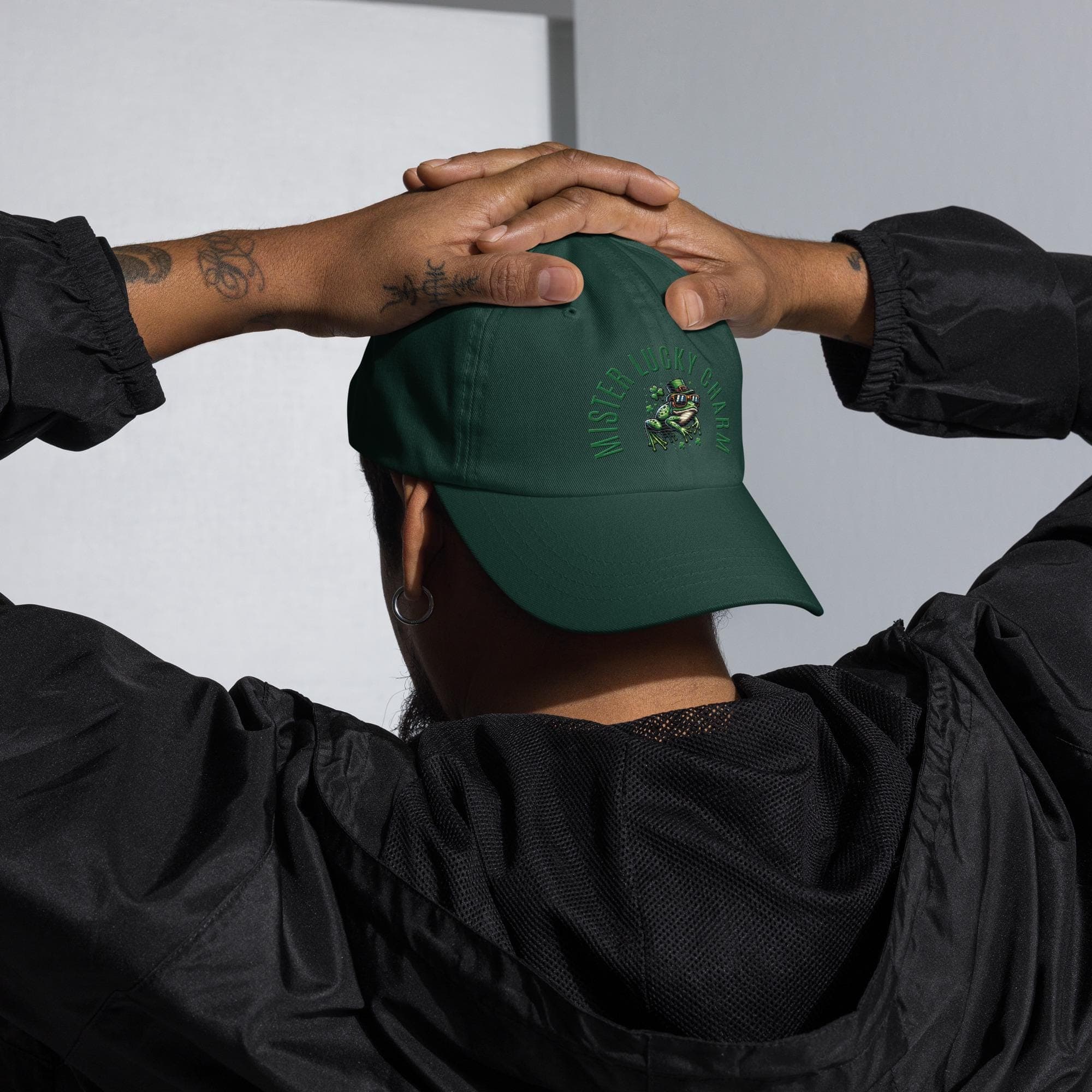 Mister Lucky Charm Hat Embroidered Dad Cap | Cute Frog Hat St Patricks Day Gift st patricks Hat
for frog owner
for frog lover
frog gift
cute frog
four leaf clover
lucky quotes
leprechaun
holiday gift
trending hat
