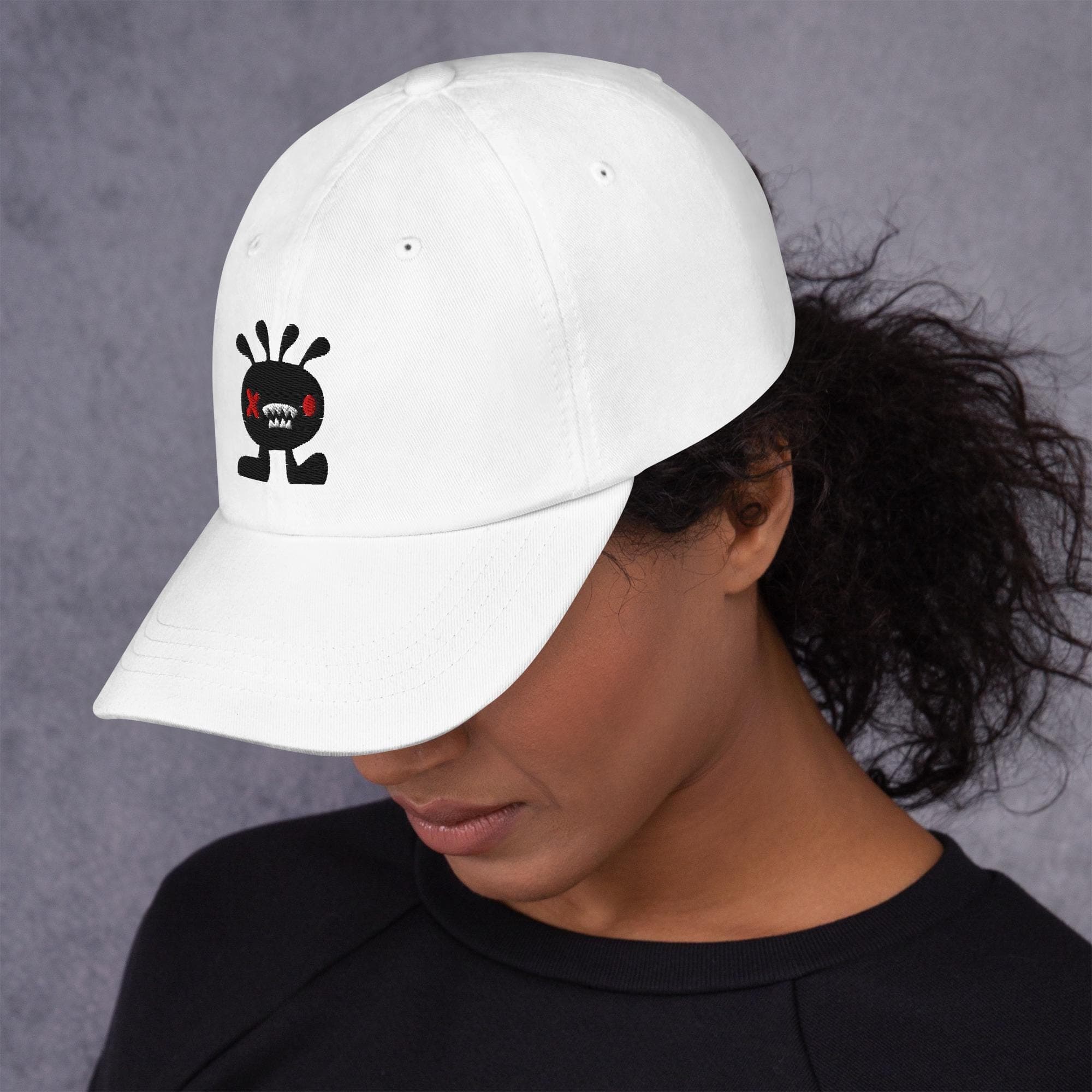 Monster Embroidered Cap – Cute  Hat for Teens, Adults, Horror Fans, Anime Lovers