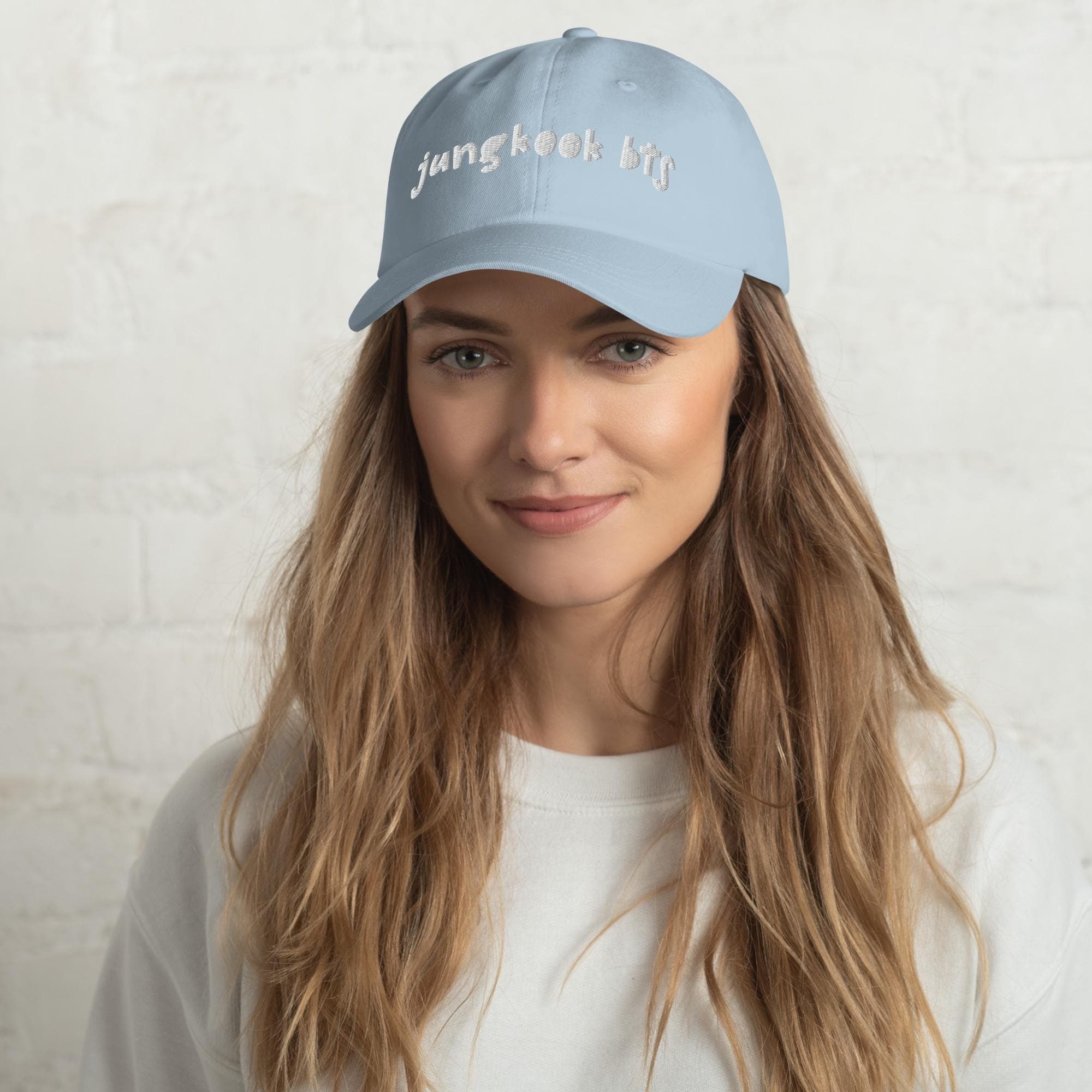 jungkook bts Hat Embroidered Dad Cap