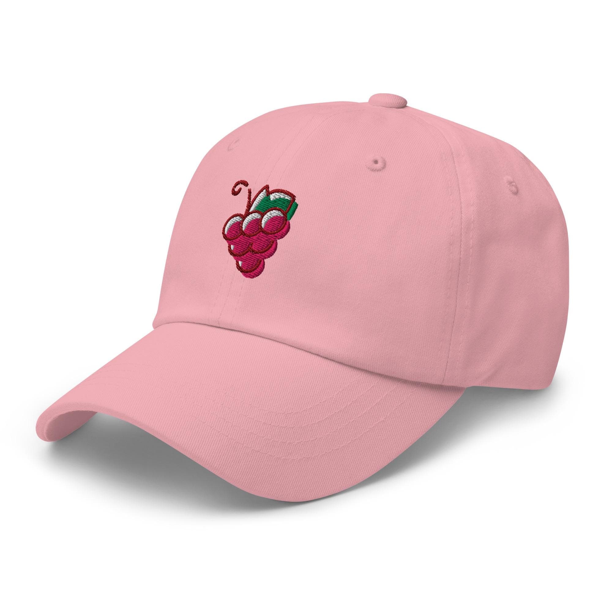 Cute Grapes Baseball Dad Cap | Fruit Embroidered Hat | Summer Casual Adjustable Cap | Cute Gift for Fruit Lovers