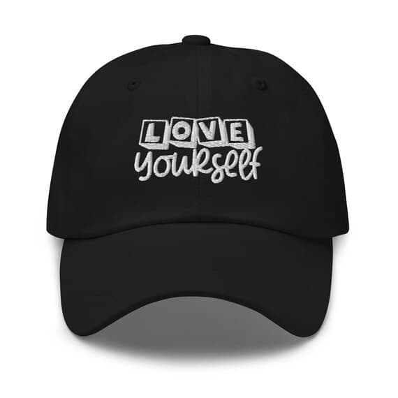 Love Yourself Embroidered Cap | Self-Love Hat | Positive Quote Baseball Cap | Motivational Gift