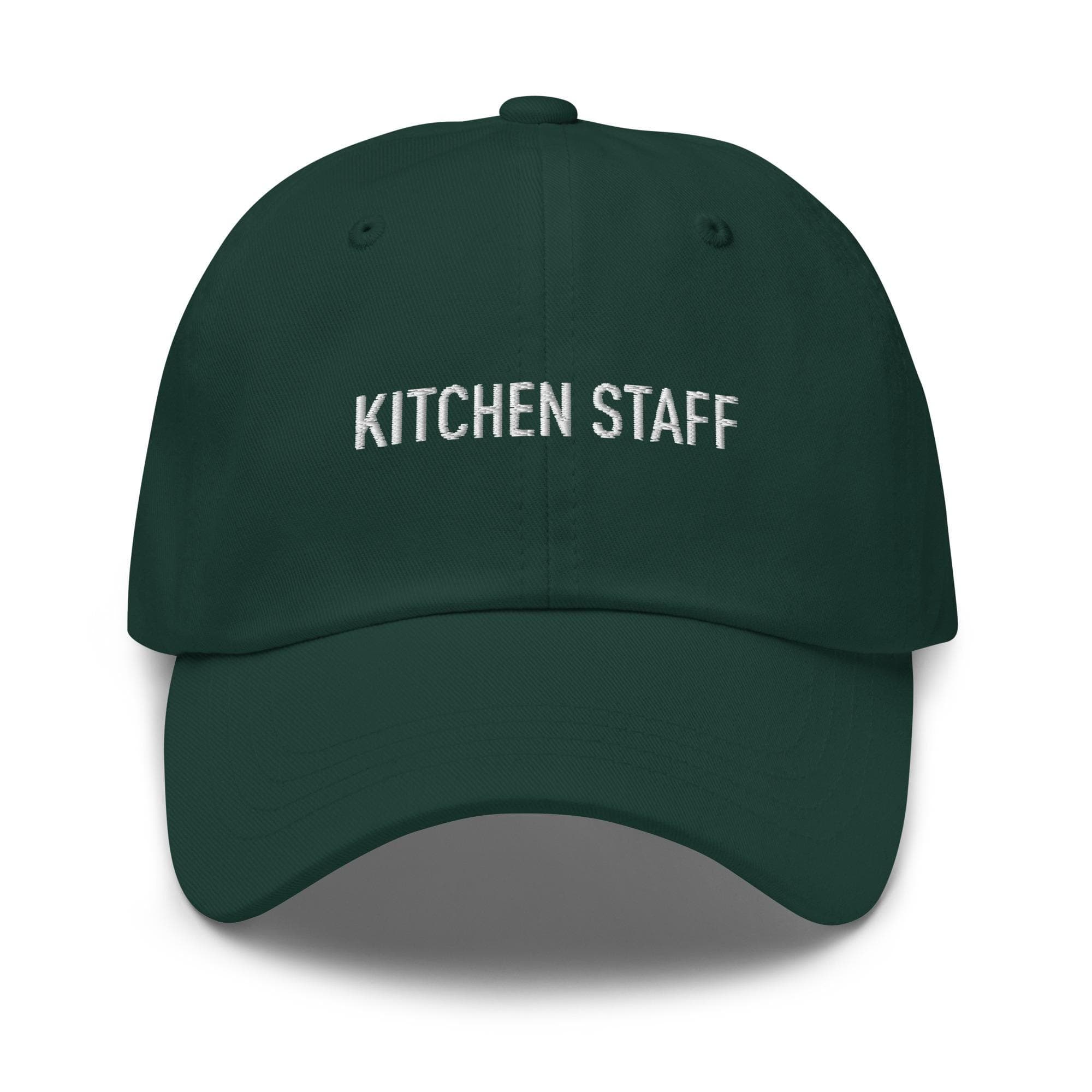 Kitchen Staff Hat Embroidered Hat Funny Hat Kitchen Hat Chef Hat Gift for Kitchen Staff Gift for Food Lover Cafe Hat Restaurant Hat