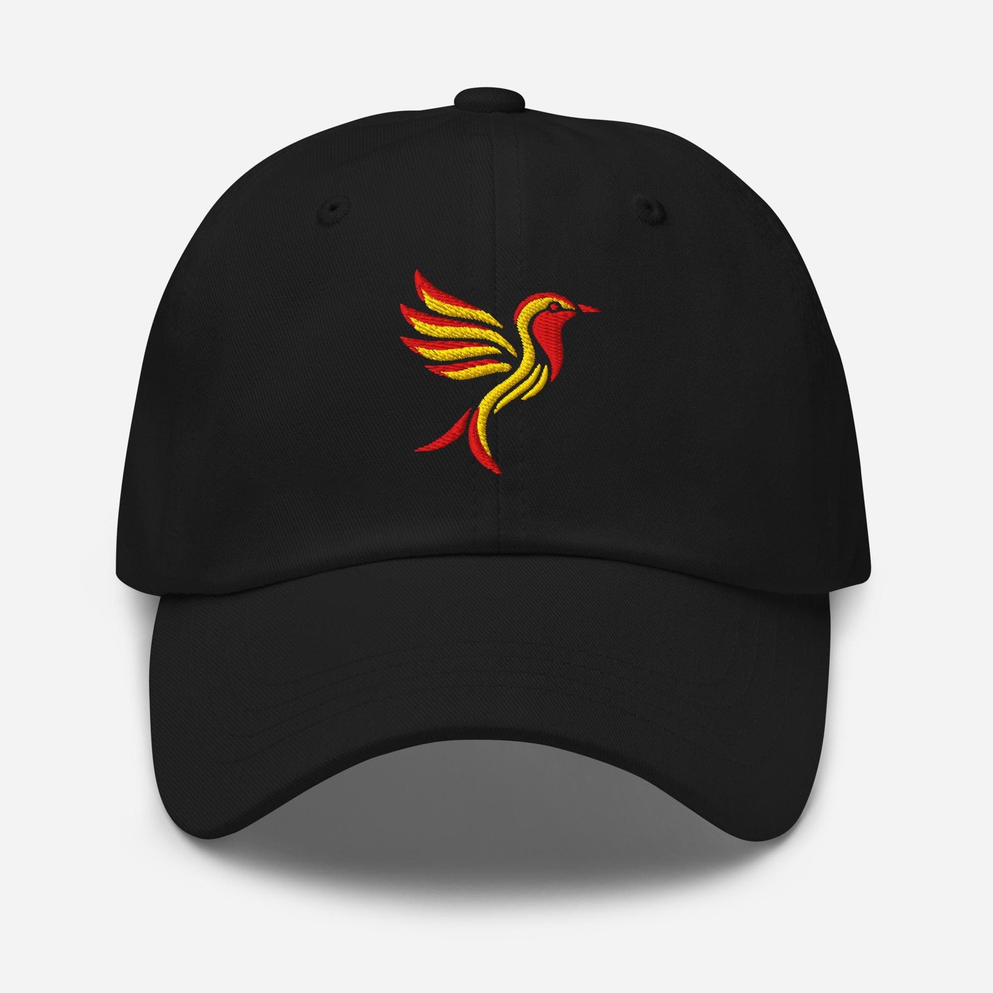Flame Bird Hat Embroidered Dad Cap 
red and yellow bird
bird logo
cute bird
aesthetic bird
colorful bird
gift for kid
gift for teens
for bird lover
for bird owners
bird cap
wildlife bird
hat with bird