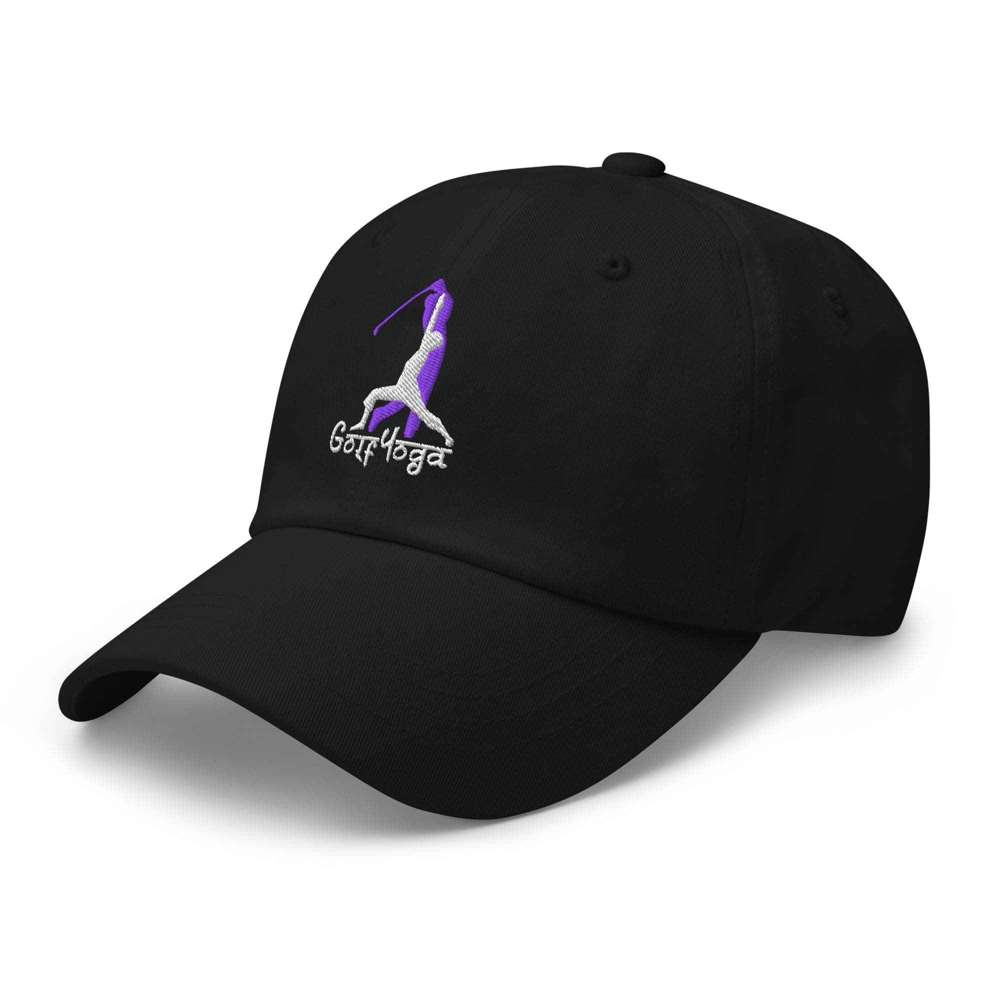 Golf Yoga Dad Cap – Embroidered Baseball Hat for Golfers, Yoga Practitioners & Active Lifestyle