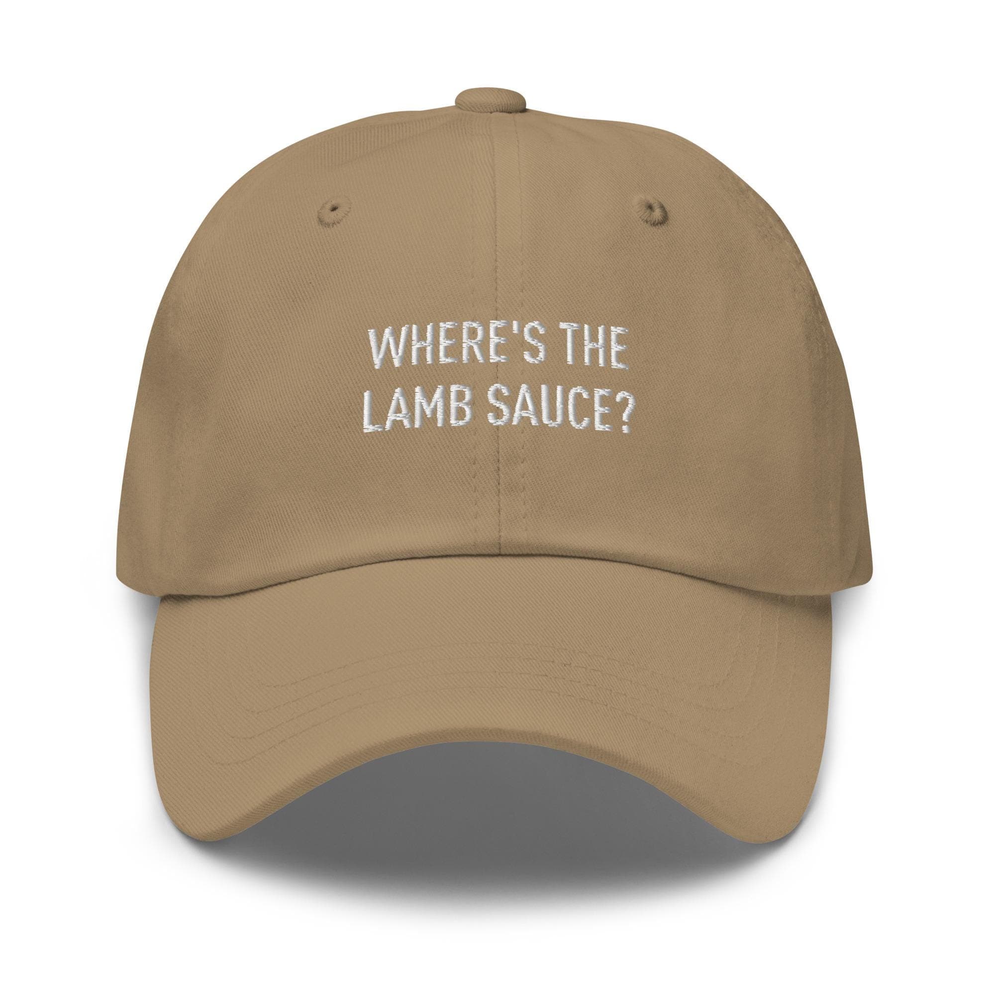 Where's the Lamb Sauce Hat Embroidered Hat Funny Hat Kitchen Gift Food Gift Gordon Ramsay Funny Meme Hat