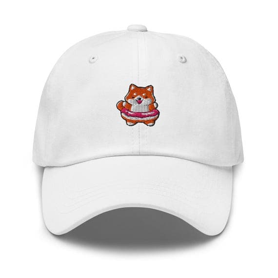 Cute Shiba Inu Hat Embroidered Hat Gift for Dad Dog Owner Gift Pet Owner Hat Puppy Hat Animal Lover Gift Dad Cap Japanese Dog Baseball Cap