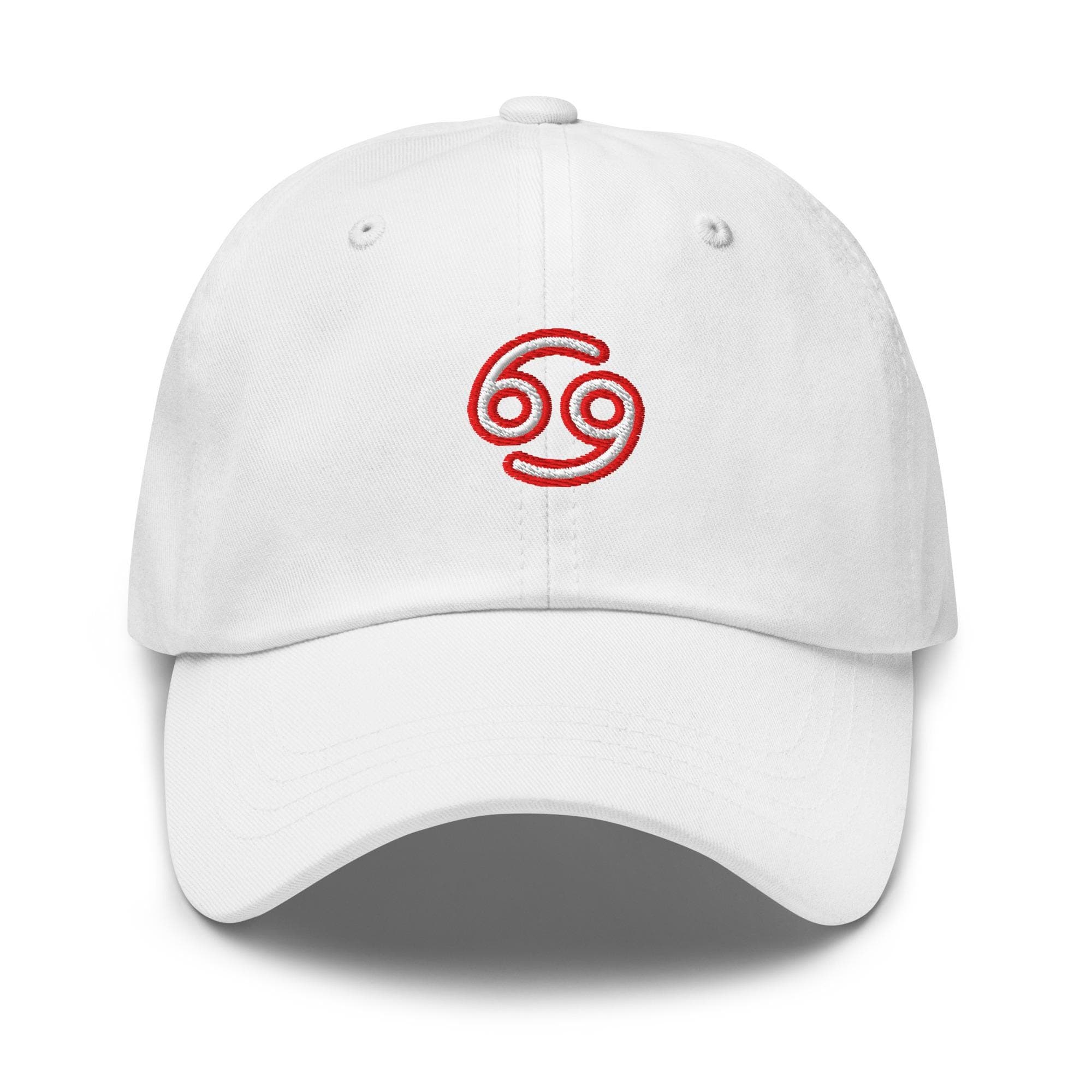 Cancer Zodiac Sign Hat Embroidered Dad Hat Adjustable Strap Gift for Cancer Birthday Astrology Hat Horoscope Astrological Adult Cap