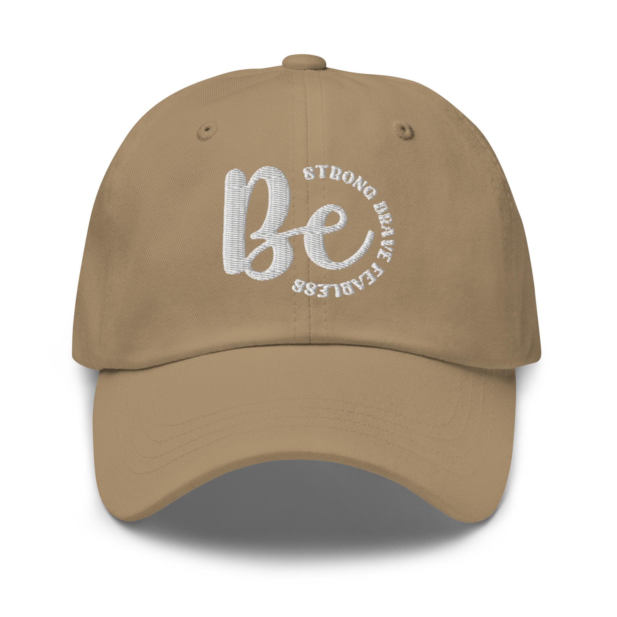 Be Strong Brave Fearless Embroidered Dad Hat Gift for Dad Mental Hat Self Care Hat Self Love Hat Therapy Hat Mental Health Awareness Cap