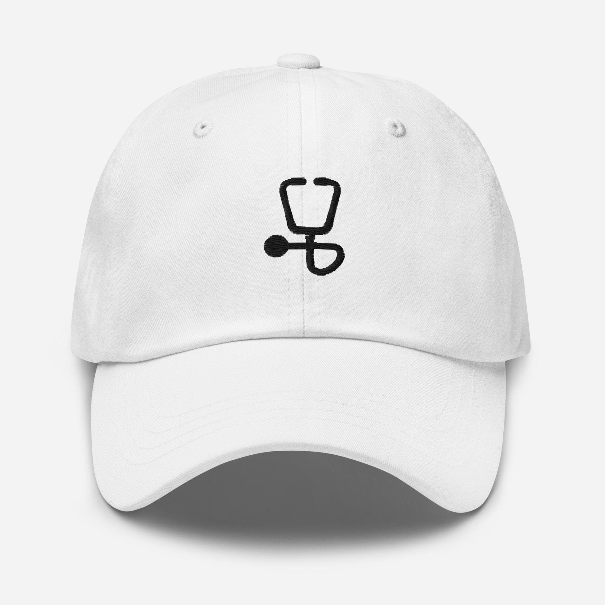 Stethoscope Embroidered Hat | Nurse Doctor Medical Cap | Cute Healthcare Gift