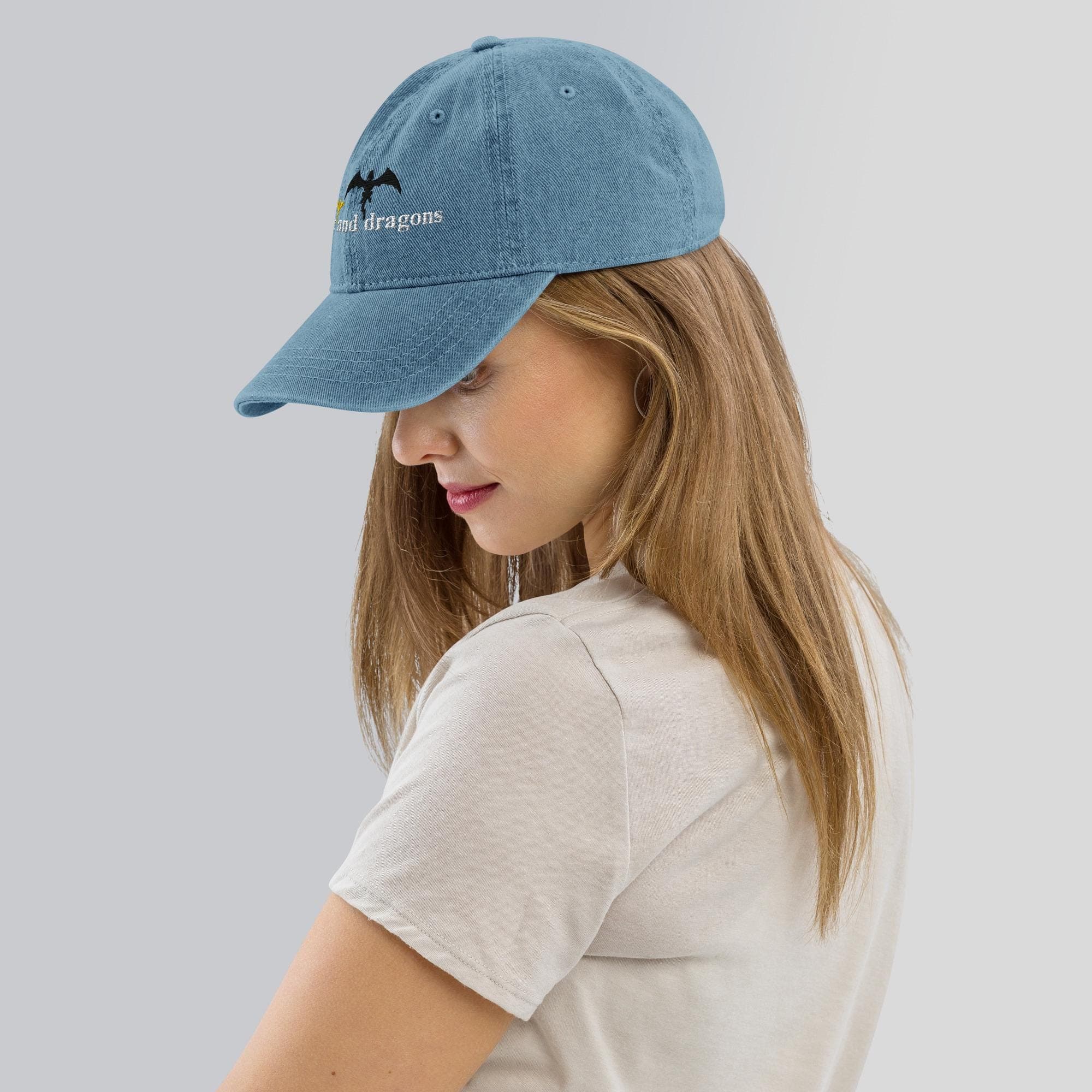 Books and Dragons Denim Hat Embroidered | The Riders Quadrant Gift Dragon Rider Hat
books denim hat
dragons denim hat
book and dragon hat
gift for book lovers gift
hat for book lovers hat
fantasy bookish gift
Basgiath War College
Fly or Die hat