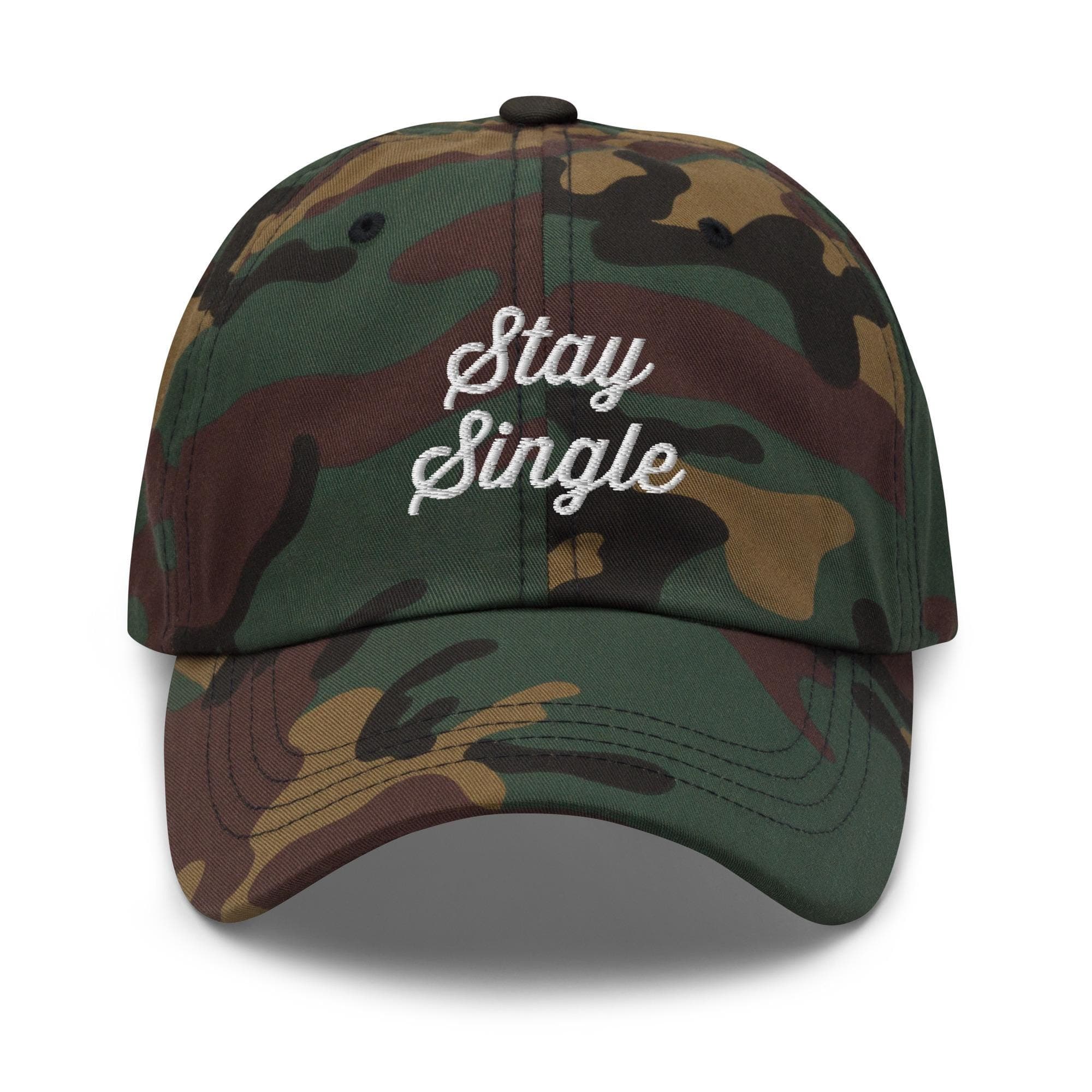 Stay Single Hat Embroidered Hat Anti Valentines Day Hat Single Day Hat Couple Hat Gamer Hat Gift for Friend Single Day Hat Gift for Singles