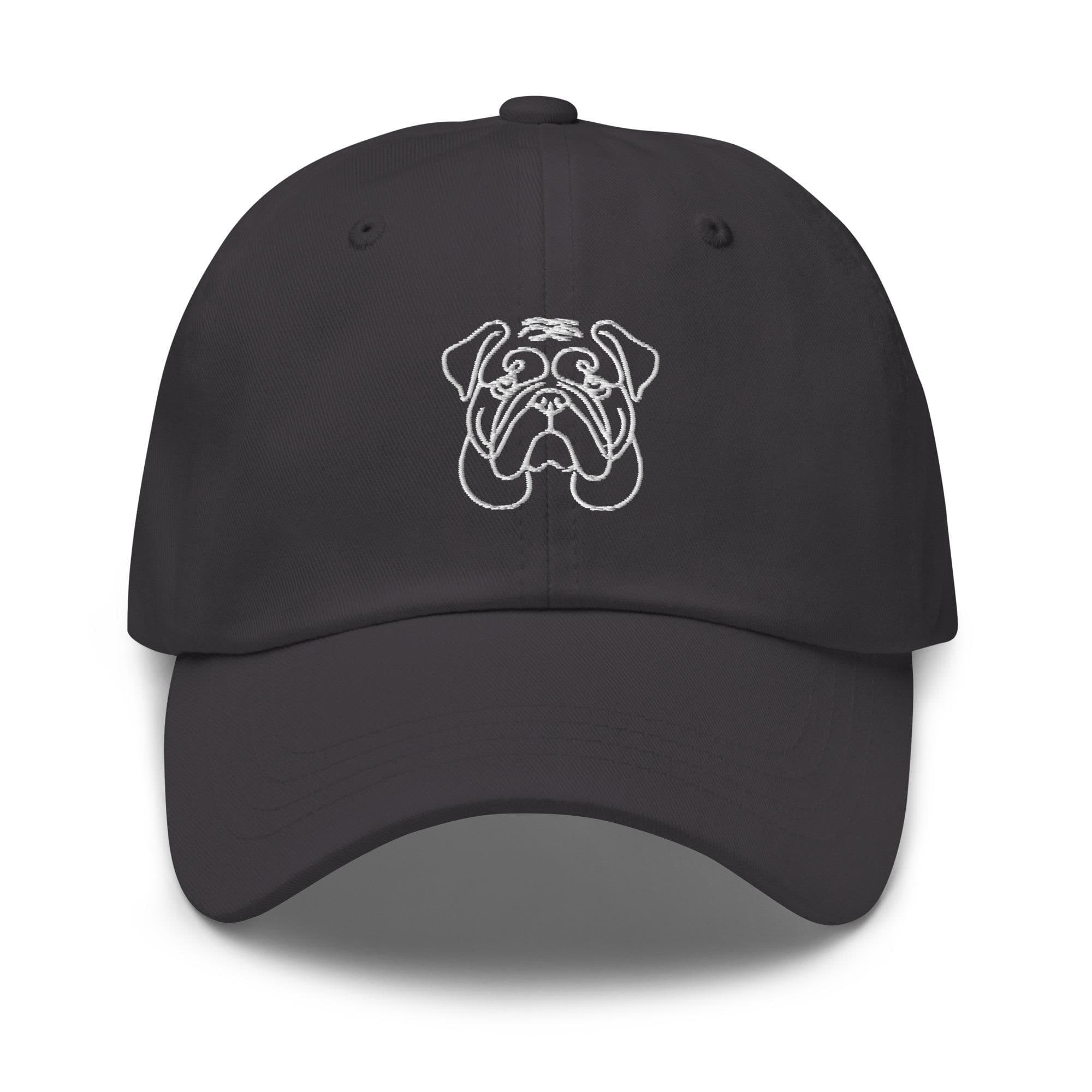 English Bulldog Hat Embroidered Hat English Bulldog Gift English Bulldog Owner Gift Dog lover Cap Gift for Mom Gift for Friend Baseball Cap