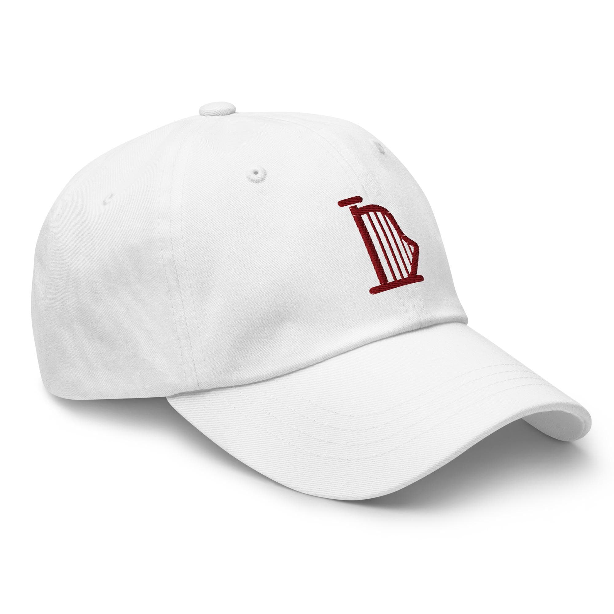 Embroidered Harp Cap – Music Lover Hat, Celtic Harp Gift, Musician Accessory, Instrument Baseball Cap