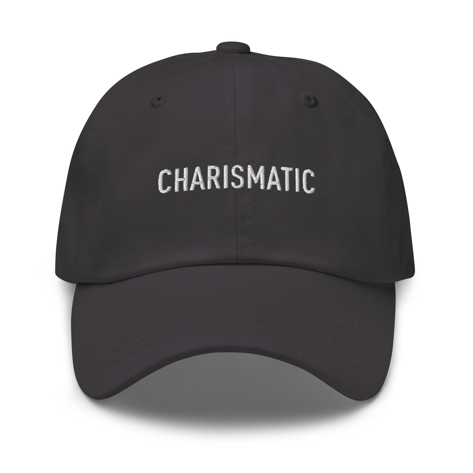Charismatic Hat Embroidered Hat with Adjustable Strap Metal | Minimalist Hat | Personality Traits Hat | Baseball Cap | Gift for Friend