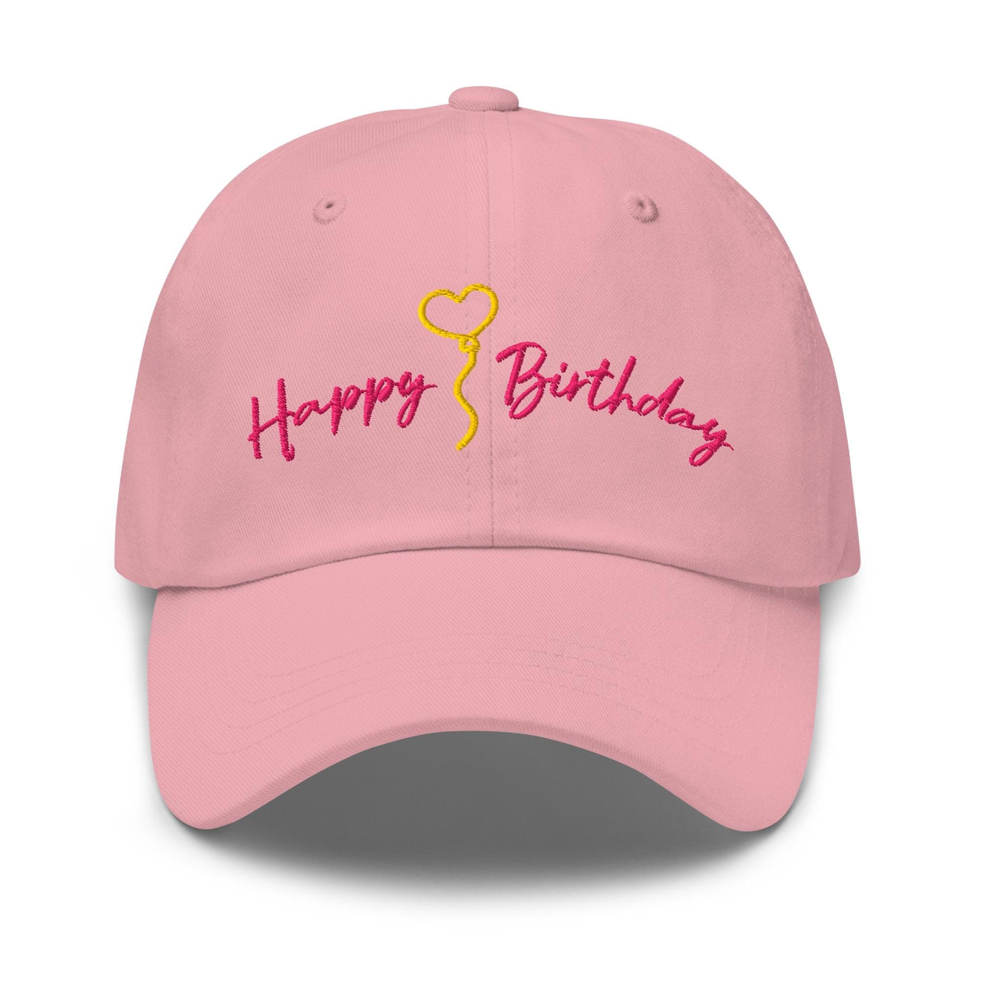 Happy Birthday Cap Embroidered Hat Happy Birthday Hat Pink Hat Teens Birthday Hats for Girls Birthday Gift Baseball Cap Gift for Birthday