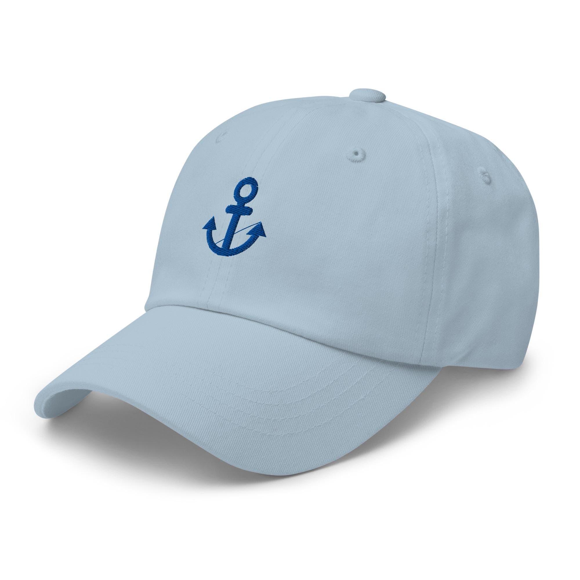 Embroidered Anchor Dad Hat | Nautical Baseball Cap | Sailing Fisherman Gift | Coastal Boho Unisex Cap