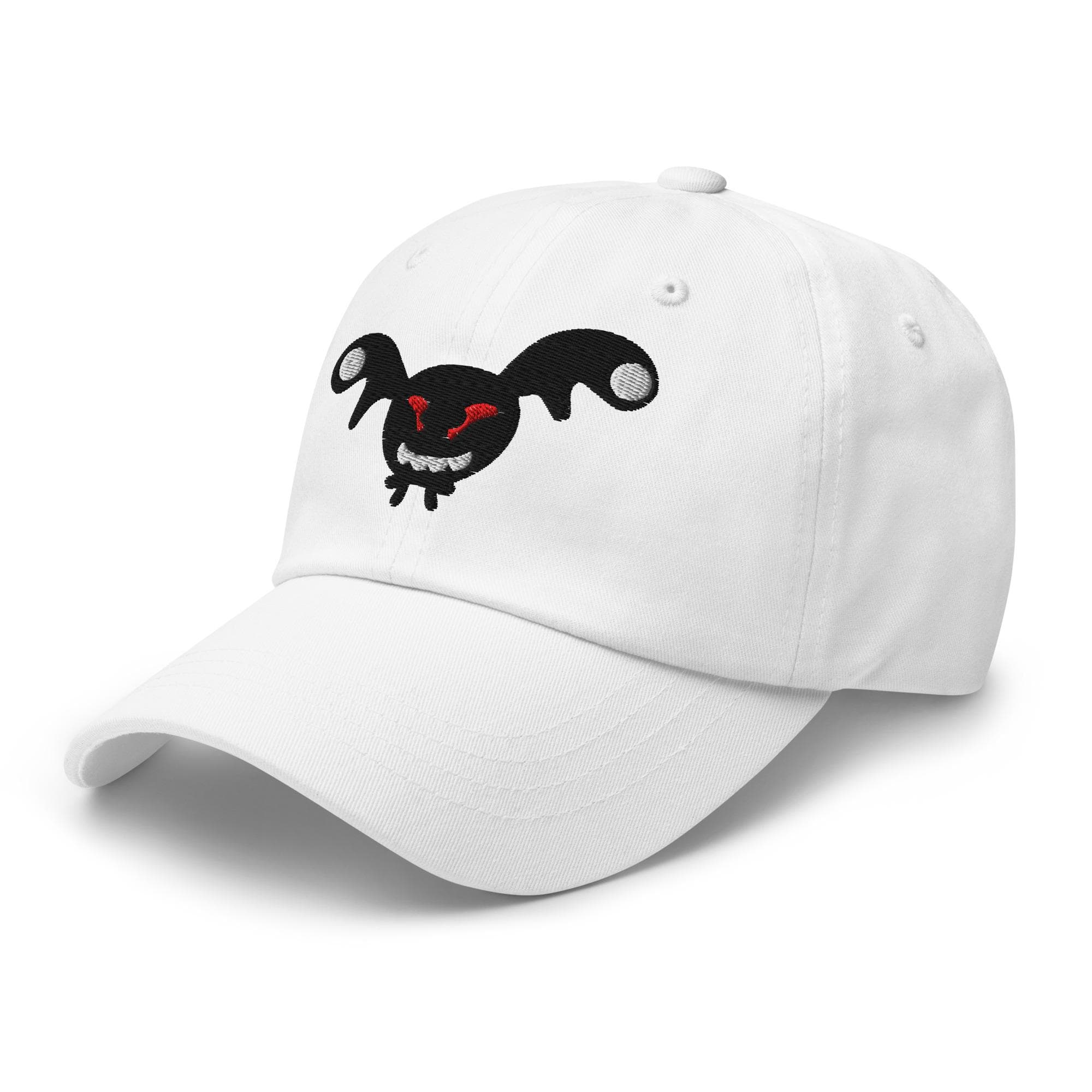 Halloween Monster Cap – Spooky Embroidered Hat – Cute Scary Cartoon Dad Hat – Halloween Costume Baseball Cap