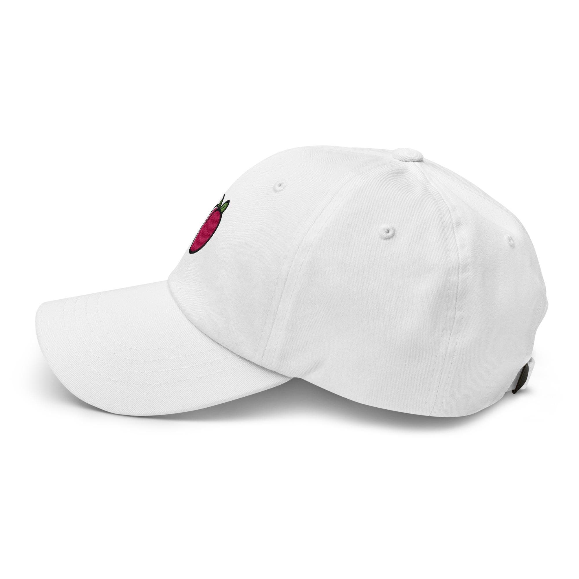 Embroidered Peach Hat – Cute Fruit Cap, Summer Baseball Cap, Kawaii Adjustable Hat