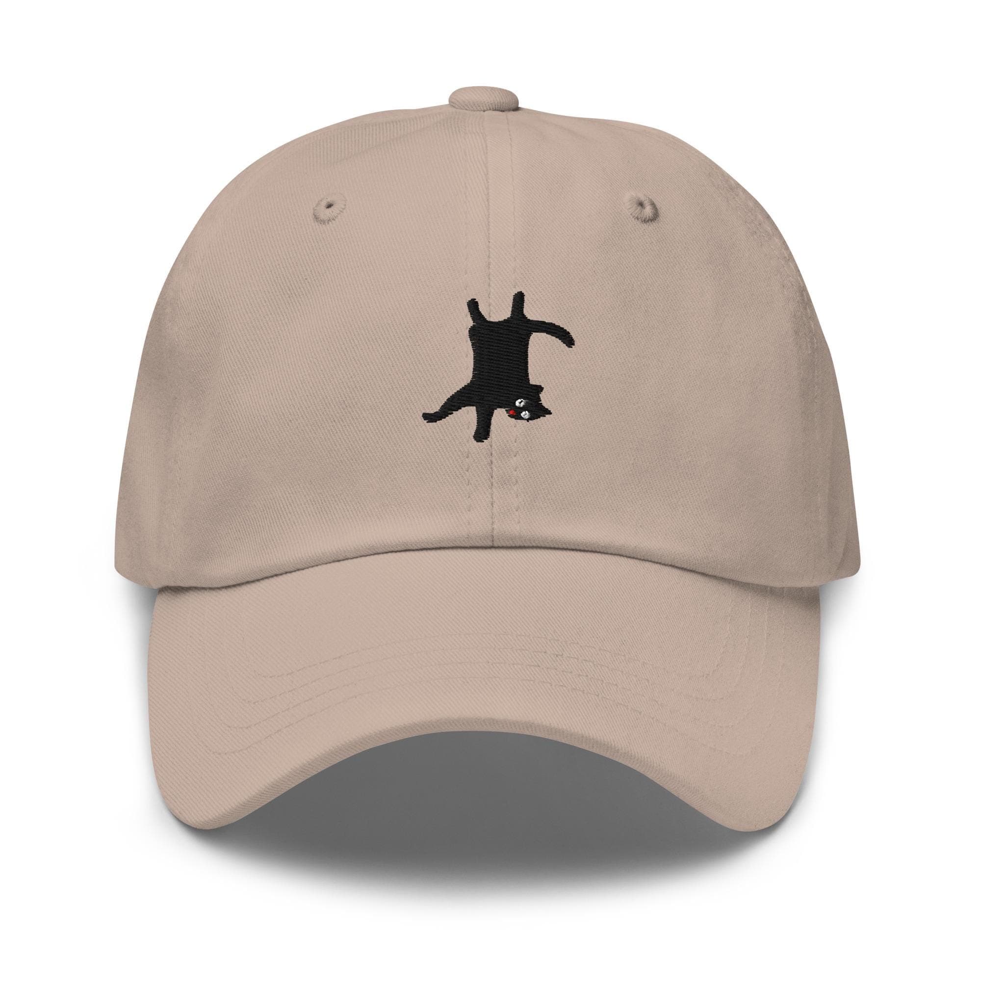 Funny Black Cat Premium Dad Cap Embroidered Cute Kitten Vintage Cap Baseball Cap Gift for him Gift for her Cat Mom Cat Dad Hat Black Kitten