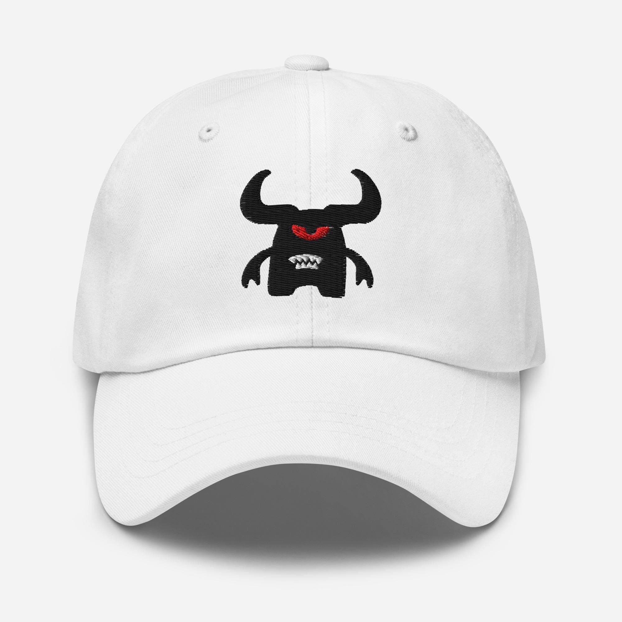 Monster Embroidered Cap | Cute & Scary Monster Hat | Graphic Monster Baseball Cap | Unique Monster Gift for Fans