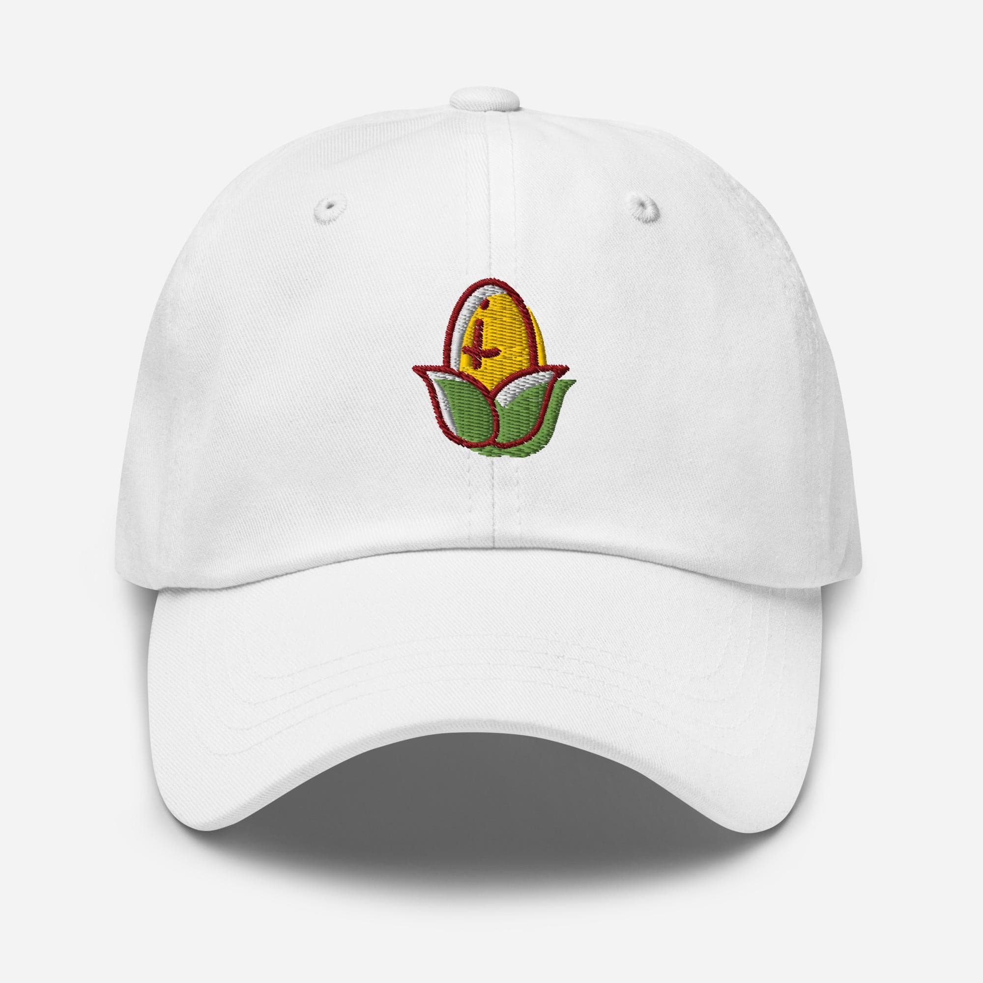 Cute Corn Dad Cap | Embroidered Baseball Hat | Veggie Lover Gift | Gift for Farmer