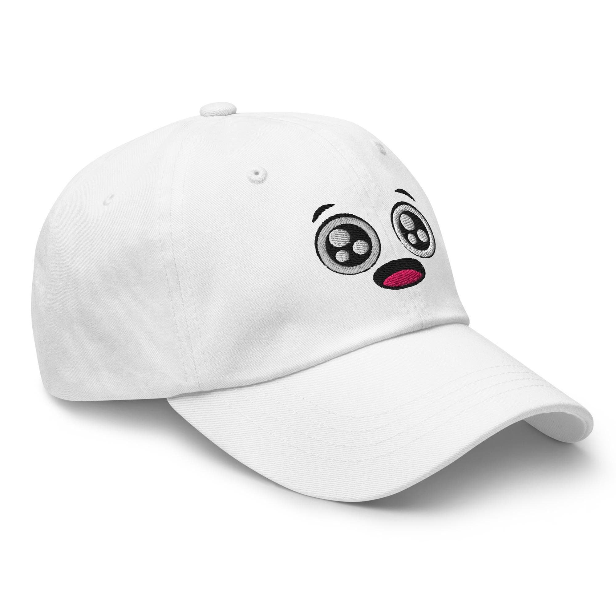 Embroidered Cartoon Face Hat – Cute Inspired Character Cap – Fun Unisex Baseball Hat