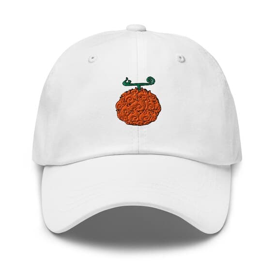 Ace Devil Fruit Hat Embroidered Dad Hat  Portgas Ace Devil Fruit  Mera Mera no Mi Orange Fruit Baseball Cap Anime Gift