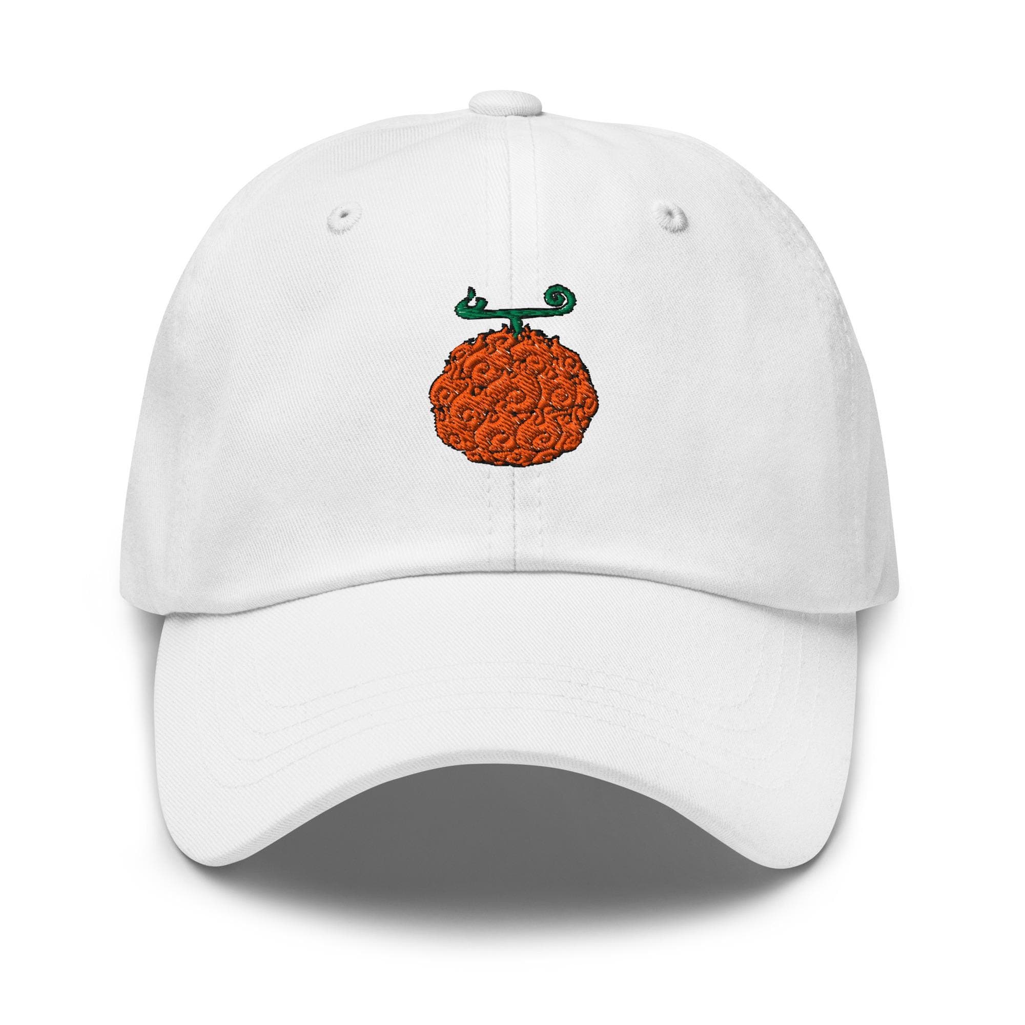 Ace Devil Fruit Hat Embroidered Dad Hat  Portgas Ace Devil Fruit  Mera Mera no Mi Orange Fruit Baseball Cap Anime Gift