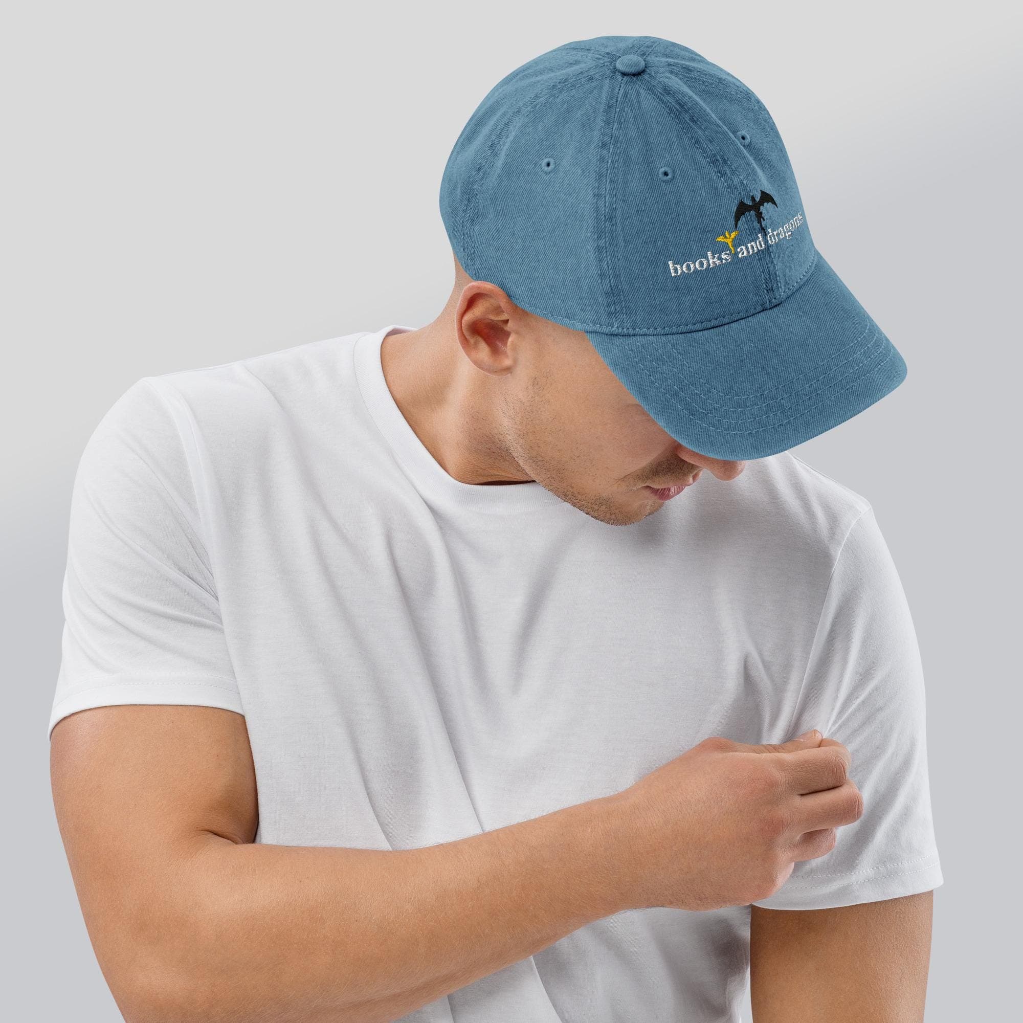 Books and Dragons Denim Hat Embroidered | The Riders Quadrant Gift Dragon Rider Hat
books denim hat
dragons denim hat
book and dragon hat
gift for book lovers gift
hat for book lovers hat
fantasy bookish gift
Basgiath War College
Fly or Die hat