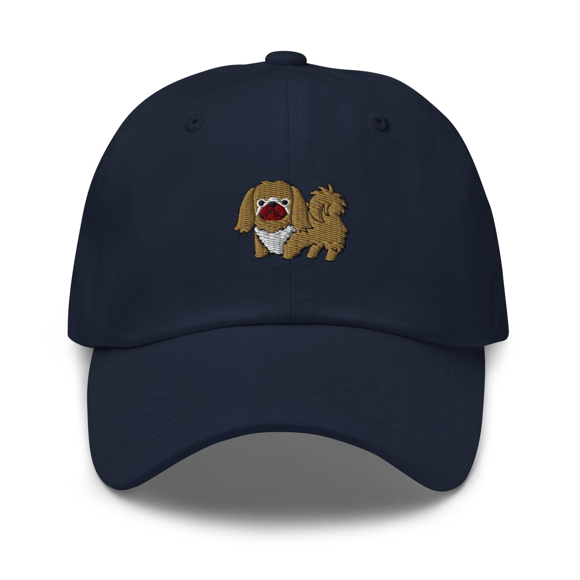 Pekingese Dog Hat Embroidered Hat Gift for Dog Owner Gift for Dad Cute Small Dog Gift Hat Gift for Dog Mom Gift for Dog Dad Hat